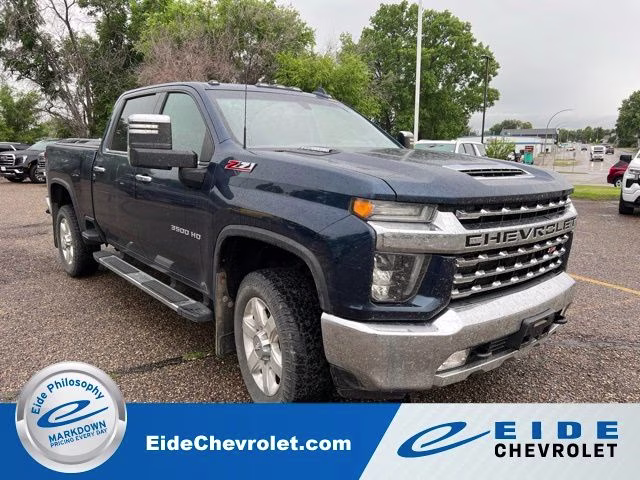 2020 Northsky Blue Metallic Chevrolet Silverado 3500HD LTZ 4X4 Truck