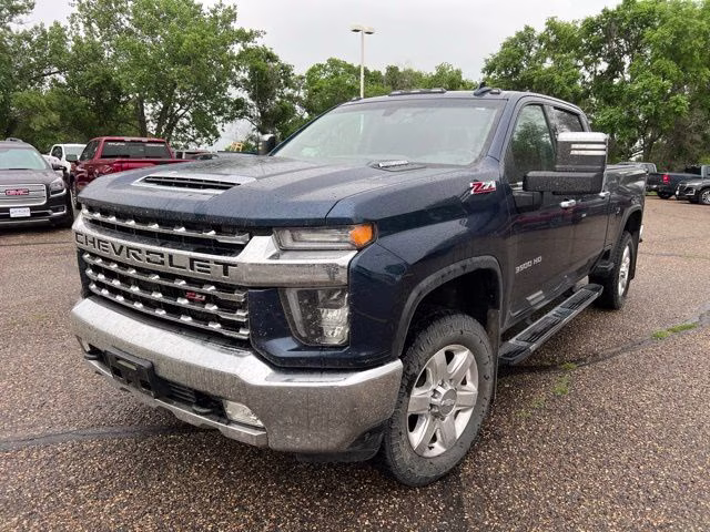 2020 Northsky Blue Metallic Chevrolet Silverado 3500HD LTZ 4X4 Truck