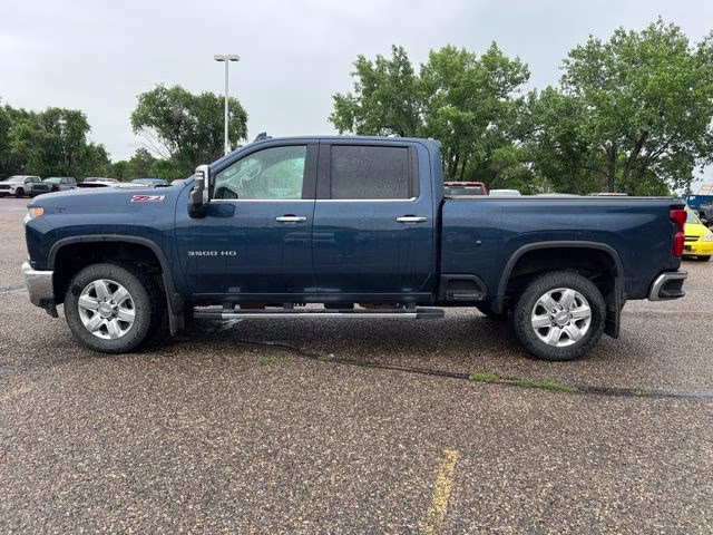 2020 Northsky Blue Metallic Chevrolet Silverado 3500HD LTZ 4X4 Truck