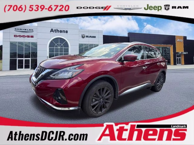 2023 Scarlet Ember Tintcoat Nissan Murano Platinum FWD SUV