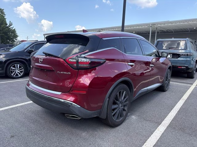 2023 Scarlet Ember Tintcoat Nissan Murano Platinum FWD SUV