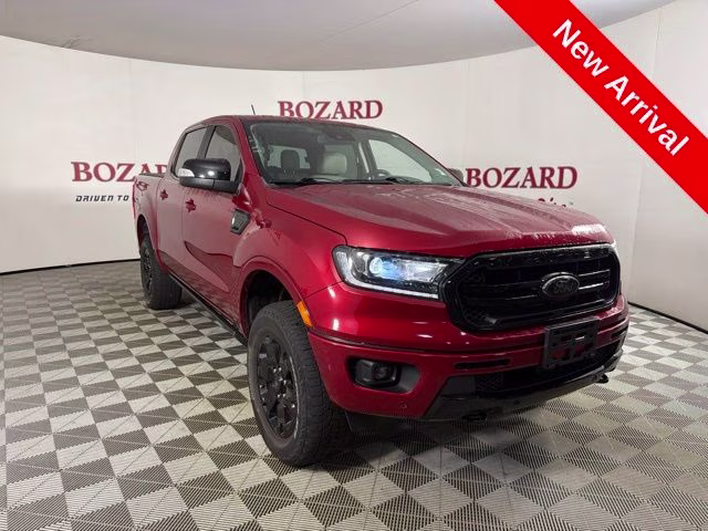 2021 Red Metallic Ford Ranger Lariat 4X4 Truck