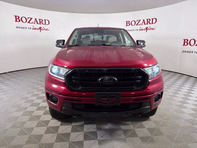 2021 Red Metallic Ford Ranger Lariat 4X4 Truck