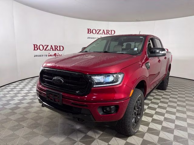 2021 Red Metallic Ford Ranger Lariat 4X4 Truck