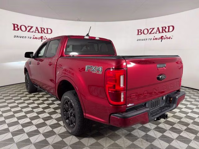 2021 Red Metallic Ford Ranger Lariat 4X4 Truck