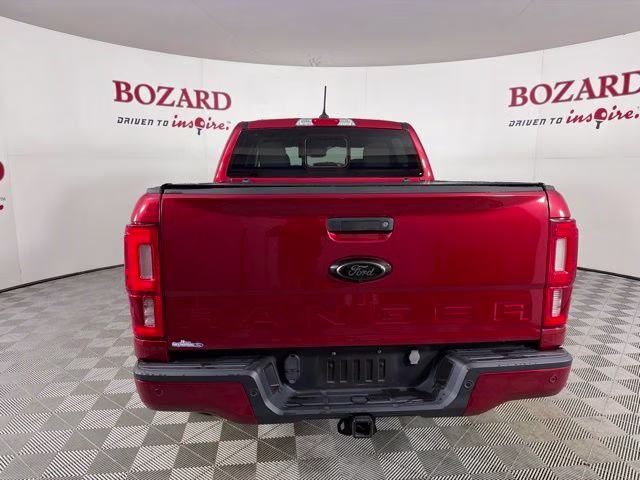 2021 Red Metallic Ford Ranger Lariat 4X4 Truck