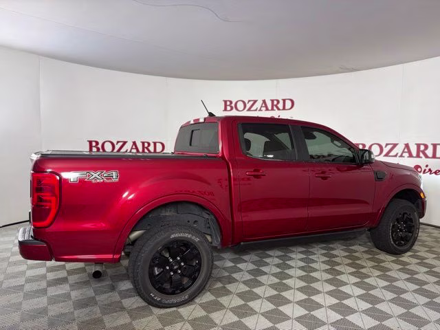 2021 Red Metallic Ford Ranger Lariat 4X4 Truck