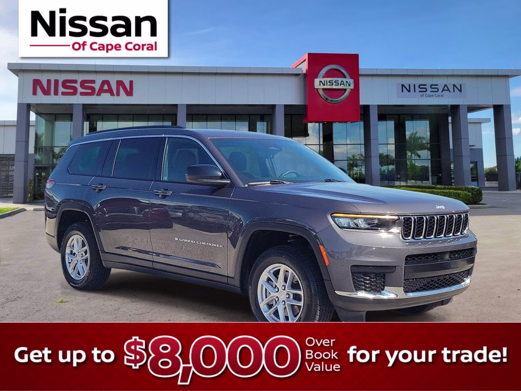 2024 Baltic Gray Metallic Clearcoat Jeep Grand Cherokee L Laredo 4X4 SUV