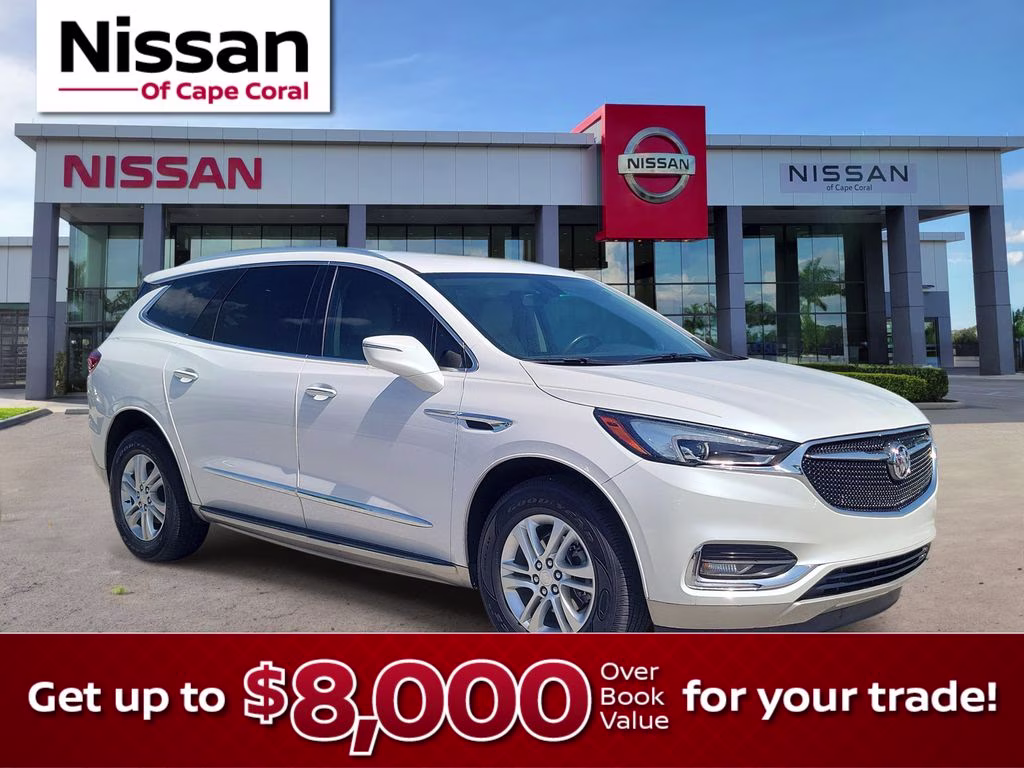 2021 White Frost Tricoat Buick Enclave Essence FWD SUV