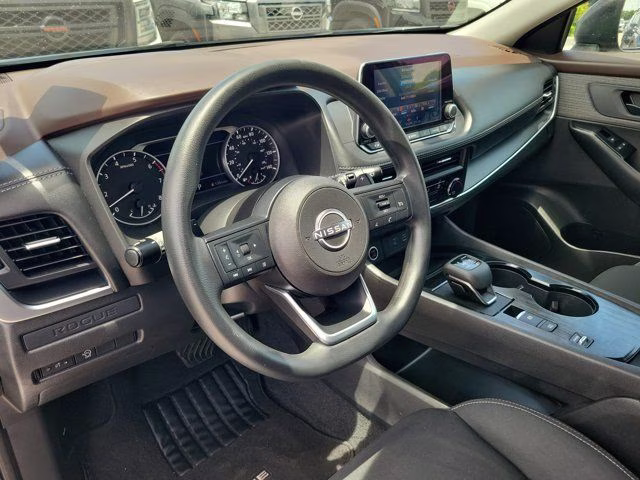2023 Gun Metallic Nissan Rogue S FWD SUV