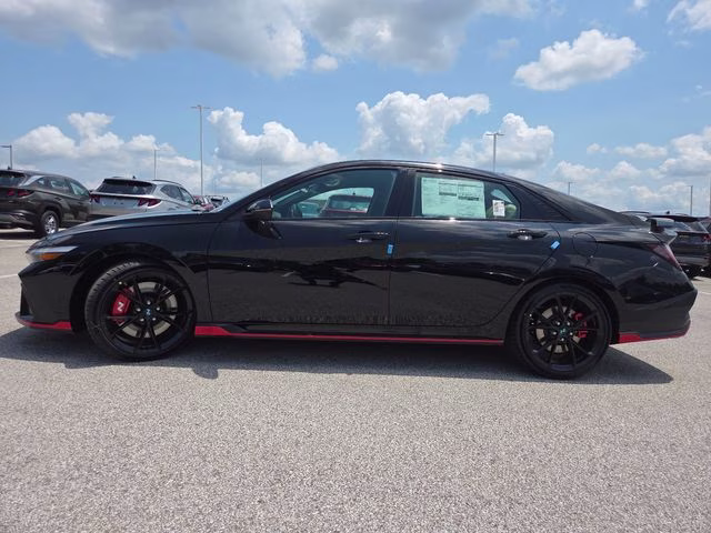 2026 Abyss Black Hyundai Elantra N Base FWD Sedan