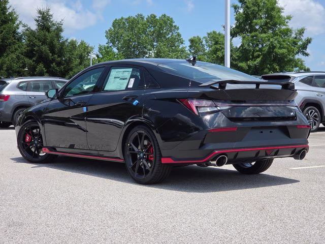 2026 Abyss Black Hyundai Elantra N Base FWD Sedan