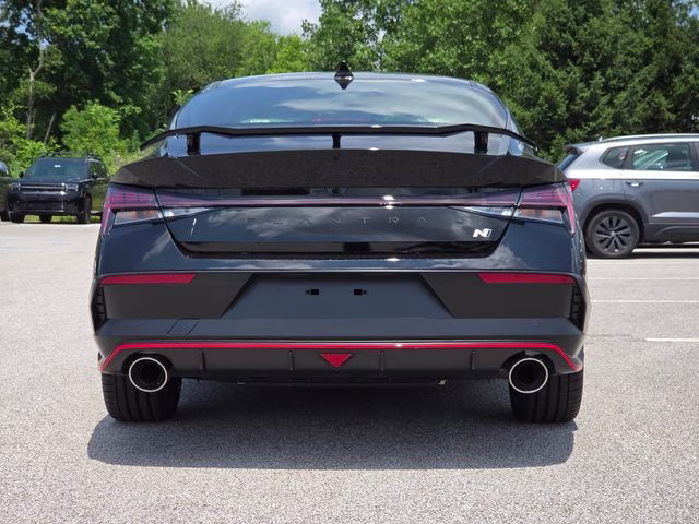 2026 Abyss Black Hyundai Elantra N Base FWD Sedan