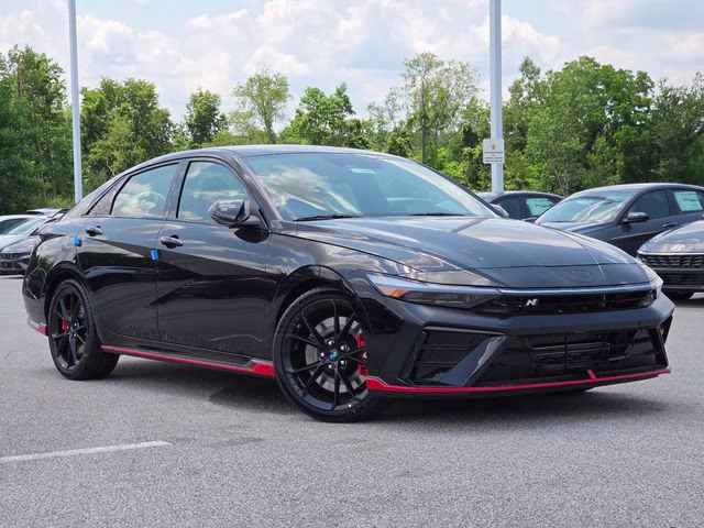 2026 Abyss Black Hyundai Elantra N Base FWD Sedan