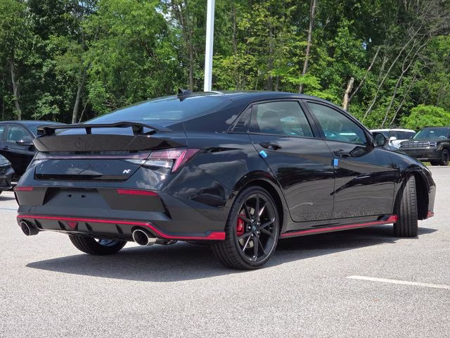 2026 Abyss Black Hyundai Elantra N Base FWD Sedan