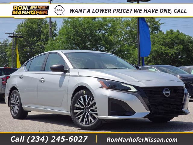 2026 Brilliant Silver Metallic Nissan Altima 2.5 SV FWD Sedan