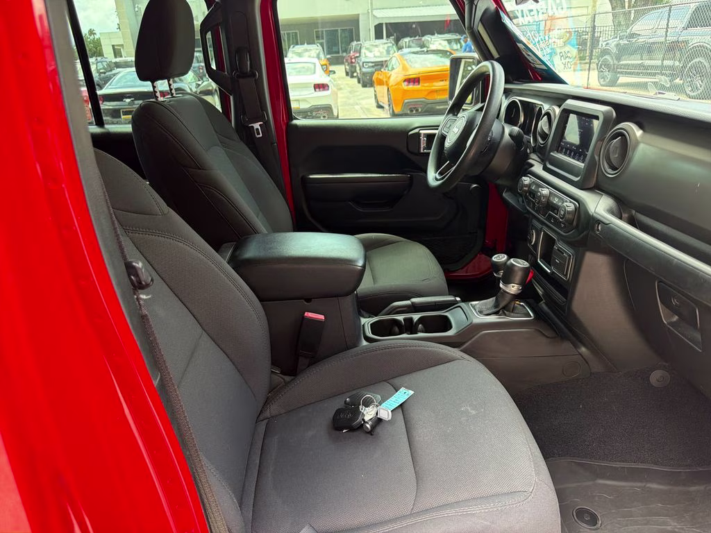 2023 Firecracker Red Clearcoat Jeep Gladiator Sport 4X4 Truck