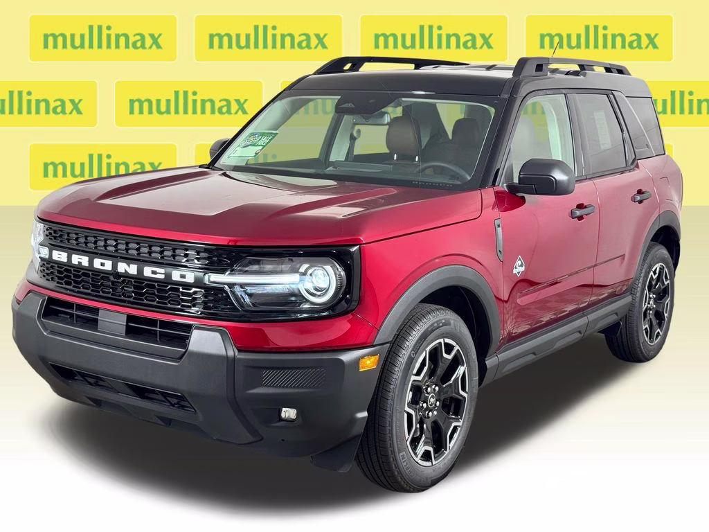 2026 Ruby Red Metallic Tinted Clearcoat Ford Bronco Sport Outer Banks 4X4 SUV