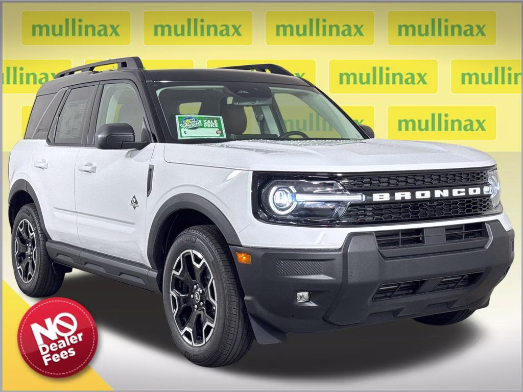 2026 Oxford White Ford Bronco Sport Outer Banks 4X4 SUV