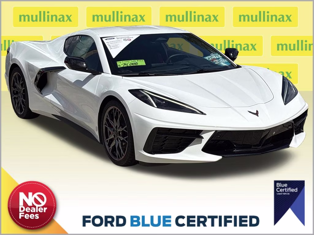 2024 Arctic White Chevrolet Corvette Stingray RWD Coupe