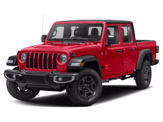 2023 Firecracker Red Clearcoat Jeep Gladiator Sport 4X4 Truck