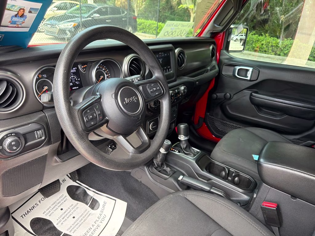 2023 Firecracker Red Clearcoat Jeep Gladiator Sport 4X4 Truck