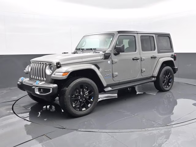 2023 Sting-Gray Clearcoat Jeep Wrangler Sahara 4xe 4X4 SUV