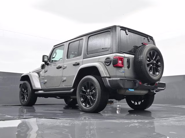 2023 Sting-Gray Clearcoat Jeep Wrangler Sahara 4xe 4X4 SUV