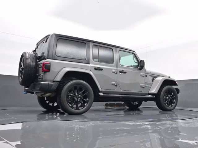 2023 Sting-Gray Clearcoat Jeep Wrangler Sahara 4xe 4X4 SUV