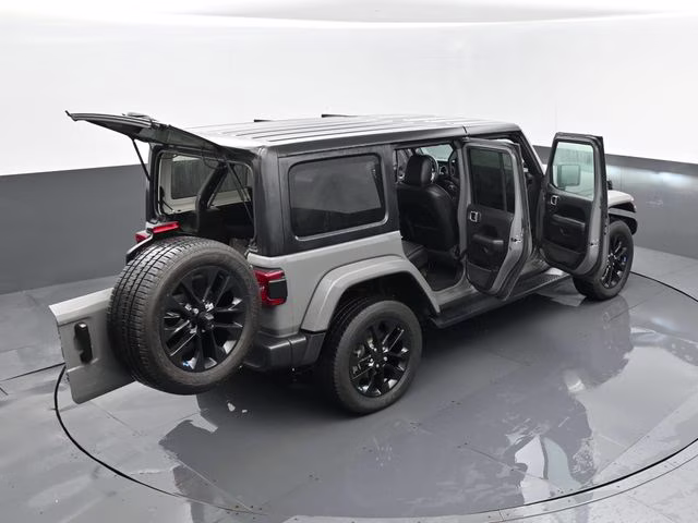 2023 Sting-Gray Clearcoat Jeep Wrangler Sahara 4xe 4X4 SUV
