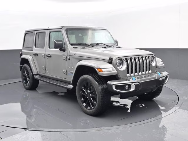2023 Sting-Gray Clearcoat Jeep Wrangler Sahara 4xe 4X4 SUV