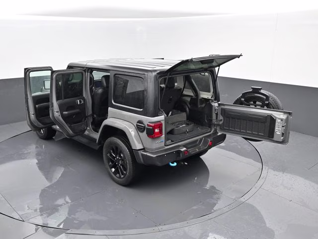 2023 Sting-Gray Clearcoat Jeep Wrangler Sahara 4xe 4X4 SUV