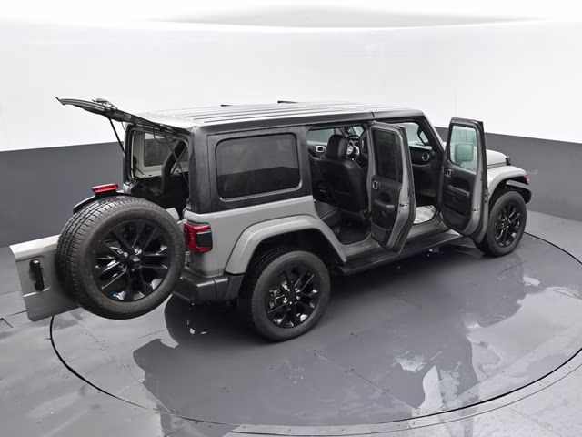 2023 Sting-Gray Clearcoat Jeep Wrangler Sahara 4xe 4X4 SUV