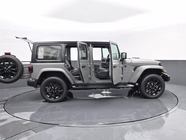 2023 Sting-Gray Clearcoat Jeep Wrangler Sahara 4xe 4X4 SUV