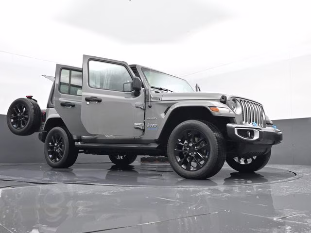 2023 Sting-Gray Clearcoat Jeep Wrangler Sahara 4xe 4X4 SUV