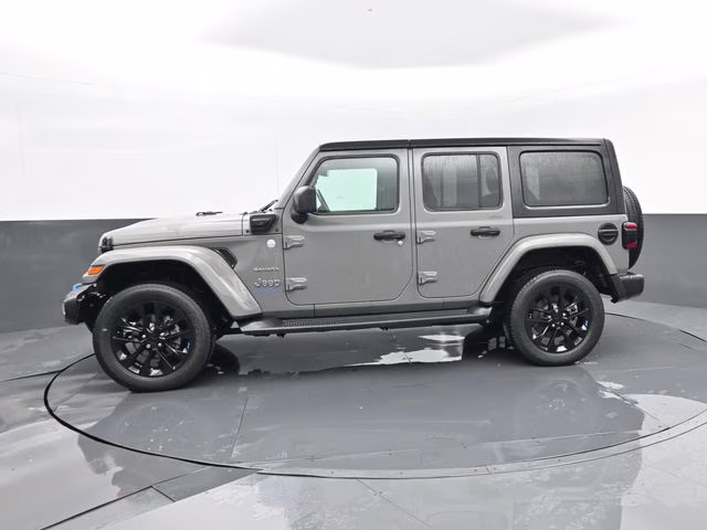 2023 Sting-Gray Clearcoat Jeep Wrangler Sahara 4xe 4X4 SUV