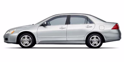 2007 Red Honda Accord SE FWD Sedan
