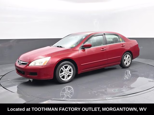Used 2007 Honda Accord SE with VIN 1HGCM563X7A071048 for sale in Grafton, WV