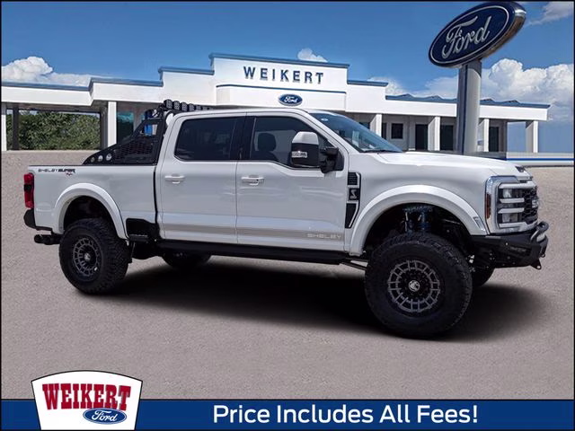 2026 Star White Metallic Tri-Coat Ford Super Duty F-250 SRW Lariat 4X4 Truck