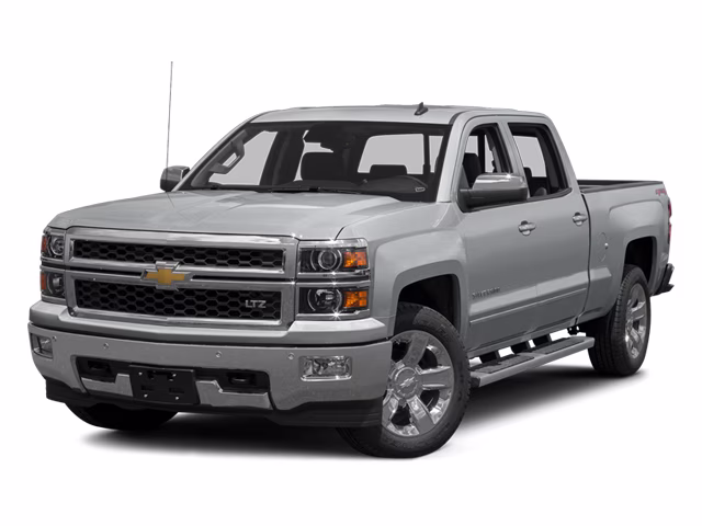 2014 Silver Ice Metallic Chevrolet Silverado 1500 LT 4X4 Truck