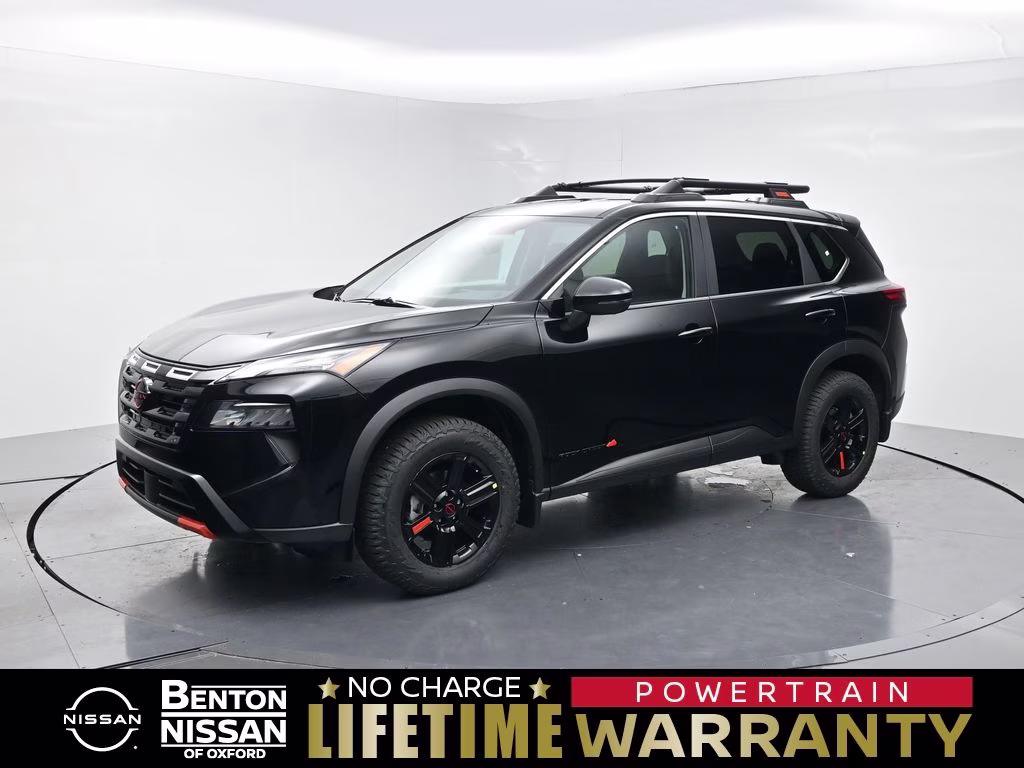 2026 Super Black Nissan Rogue Rock Creek AWD SUV