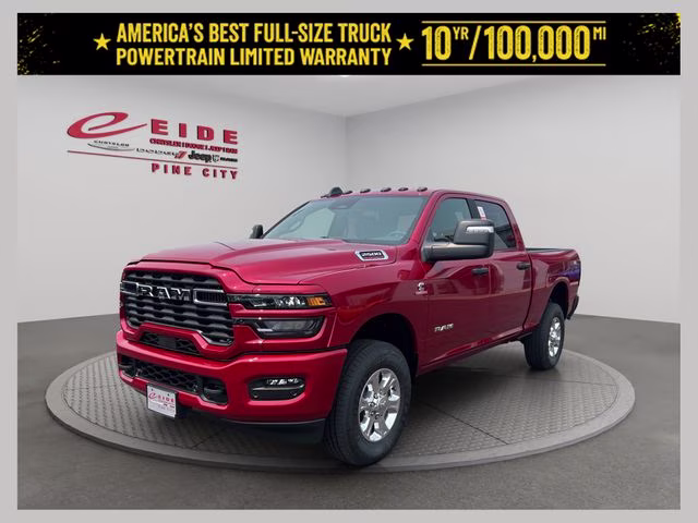 2026 Molten Red Pearlcoat Ram 2500 Big Horn 4X4 Truck