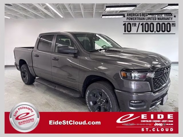 2026 Granite Crystal Metallic Clearcoat Ram 1500 Express 4X4 Truck