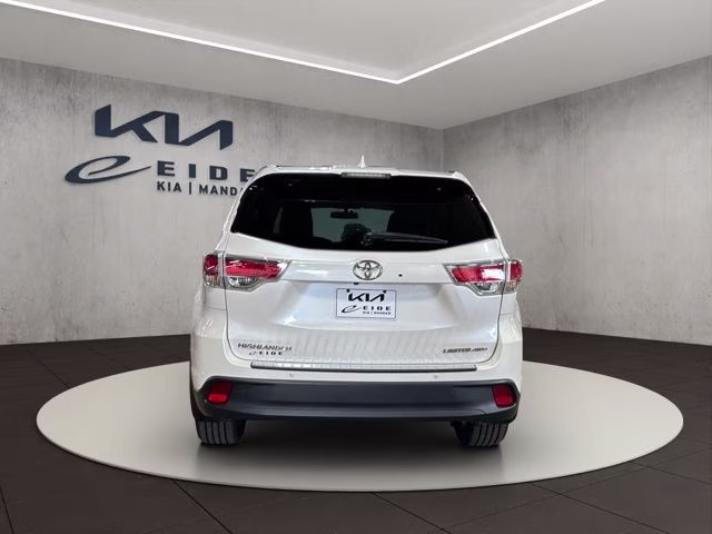 2016 Blizzard Pearl Toyota Highlander Limited AWD SUV