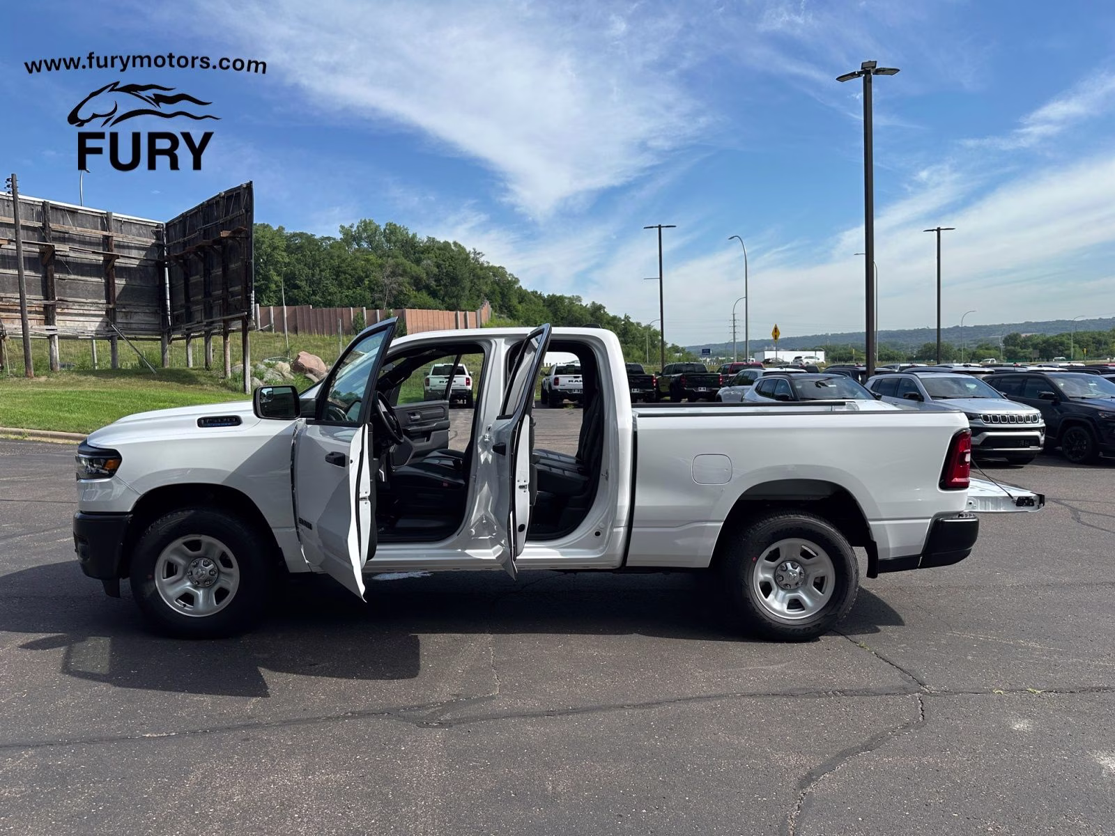 2026 Bright White Clearcoat Ram 1500 Tradesman 4X4 Truck