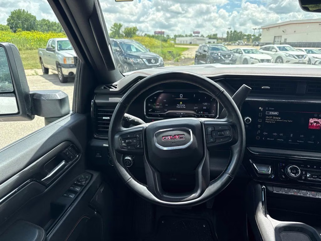 2024 Summit White GMC Sierra 2500HD AT4 4X4 Truck
