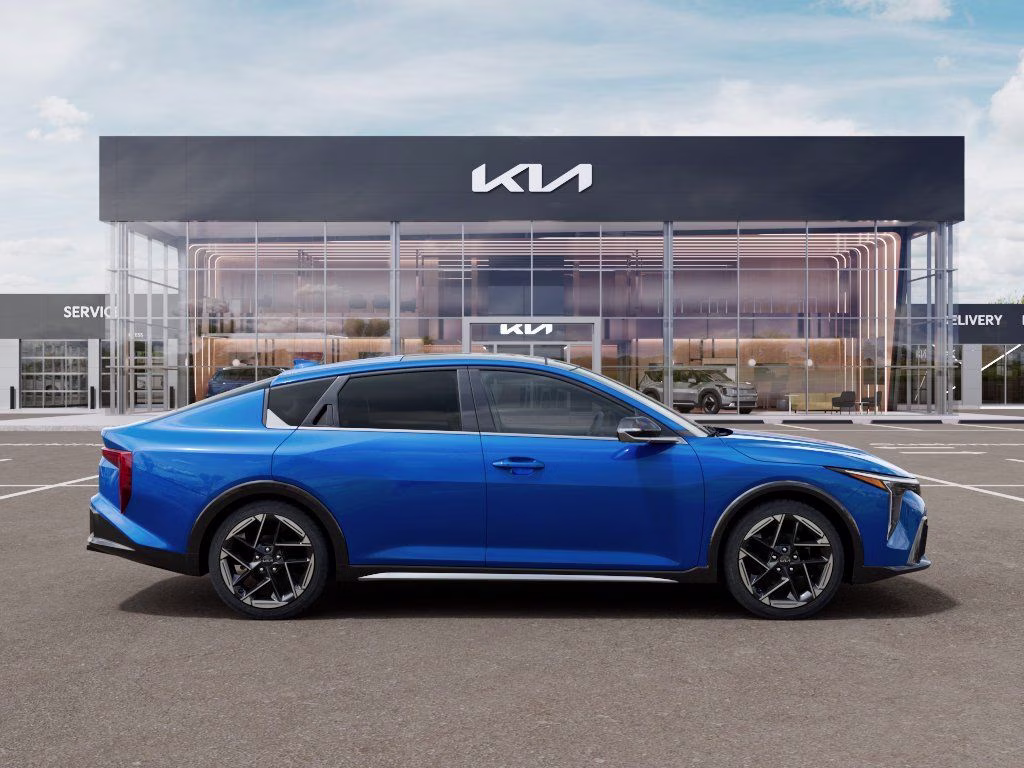 2026 Wave Blue Kia K4 GT-Line FWD Sedan