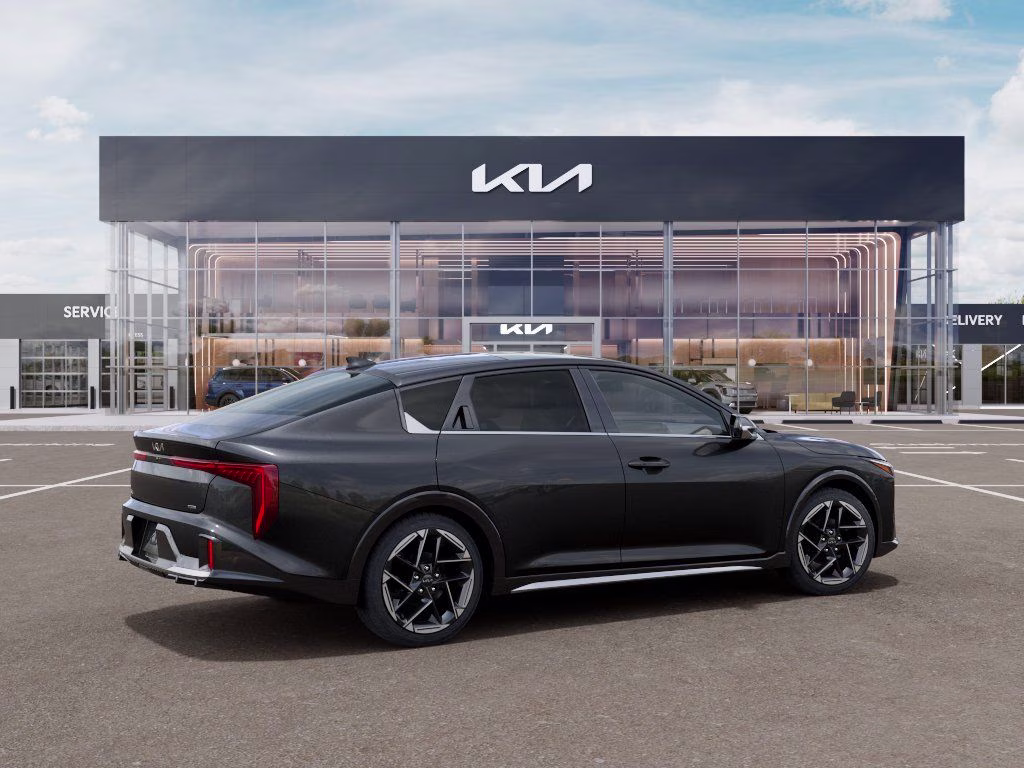 2026 Gray Kia K4 GT-Line FWD Sedan