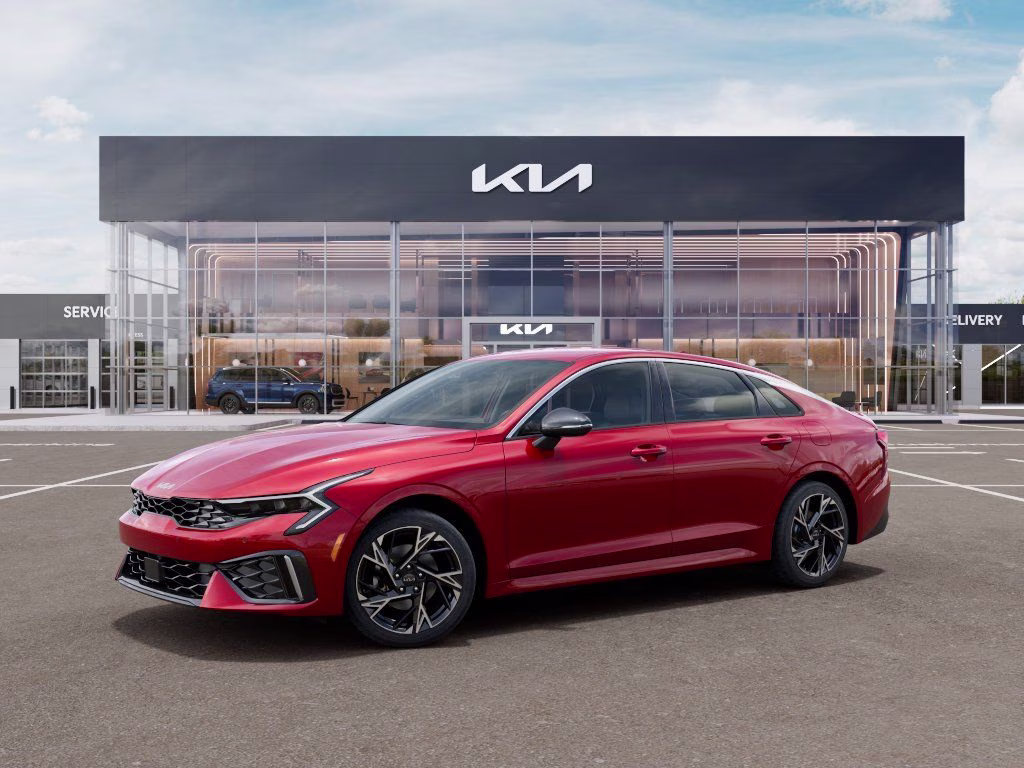 2026 Red Kia K5 GT-Line FWD Sedan