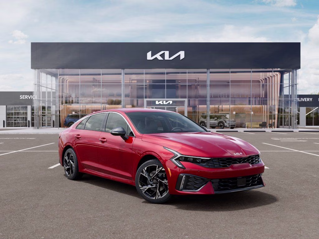 2026 Red Kia K5 GT-Line FWD Sedan